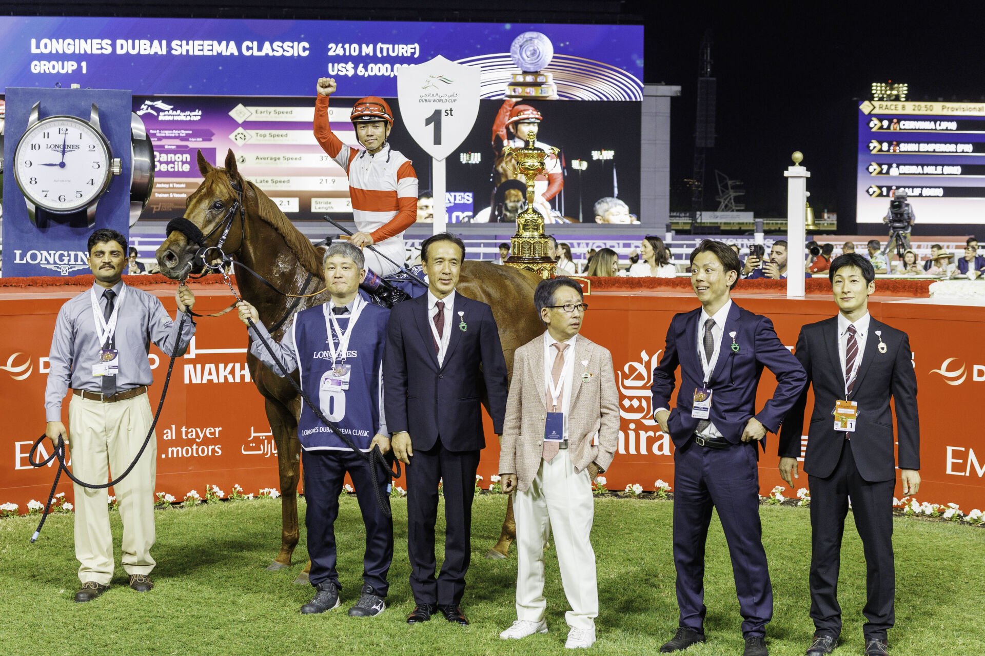 ドバイシーマクラシック】ダービー馬ダノンデサイルが鮮やかな