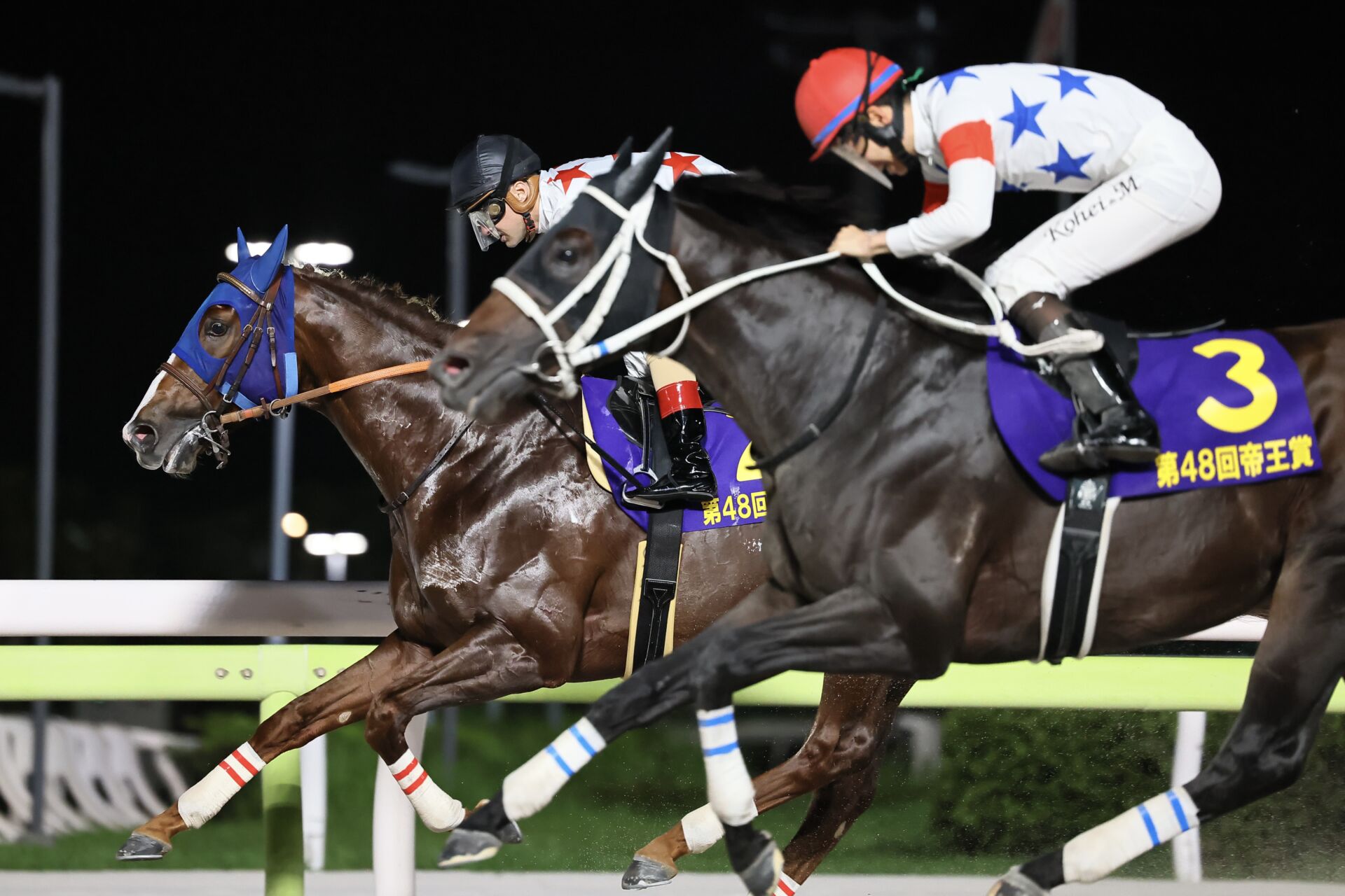 松山弘平　サイン　テーオーケインズ　帝王賞　ミニゼッケン　競馬 松山弘平 サイン テーオーケインズ 帝王賞 ミニゼッケン 競馬