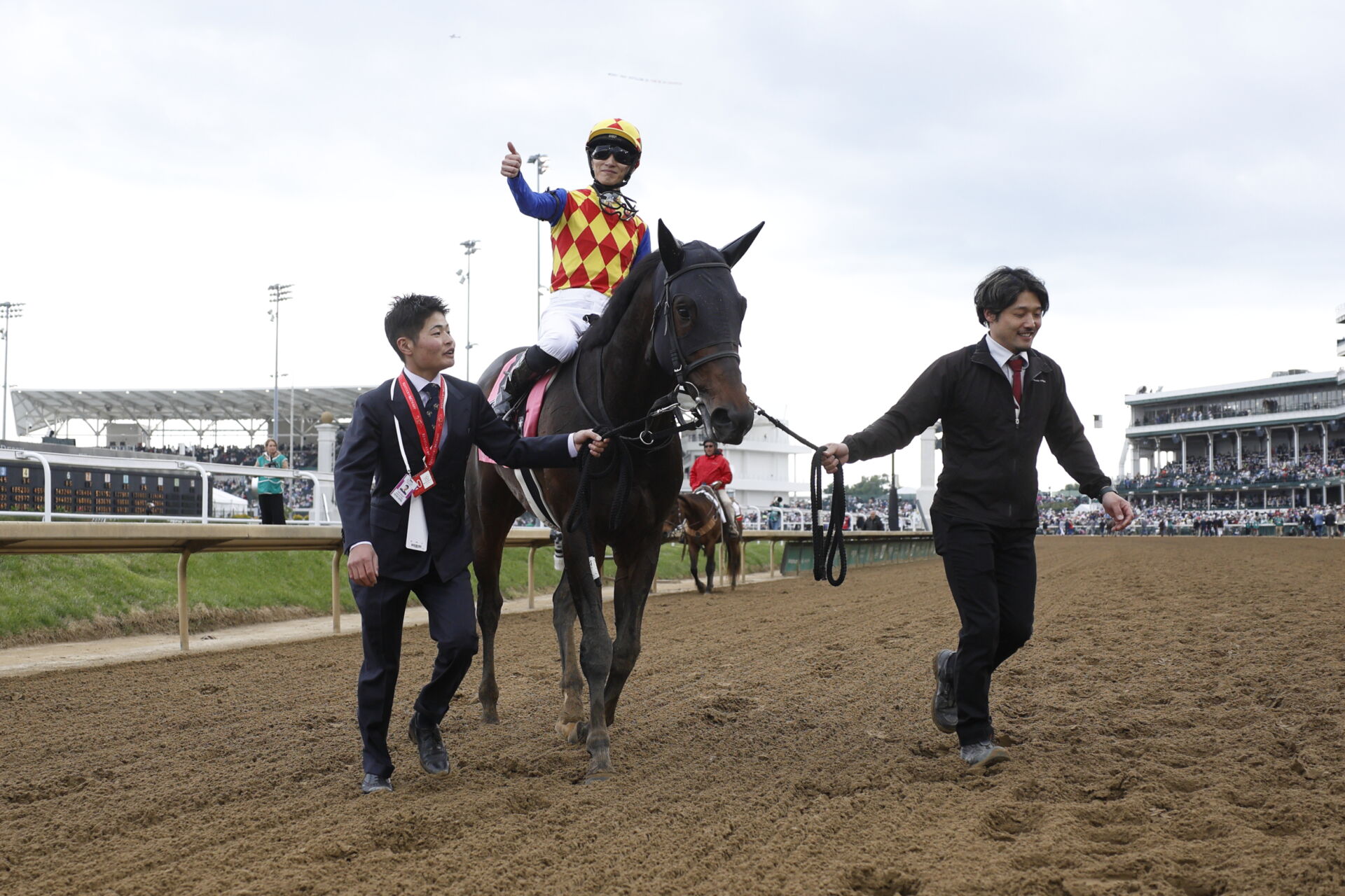 チャーチルダウンズS】坂井瑠星「非常に強かった」テーオーエルビス米