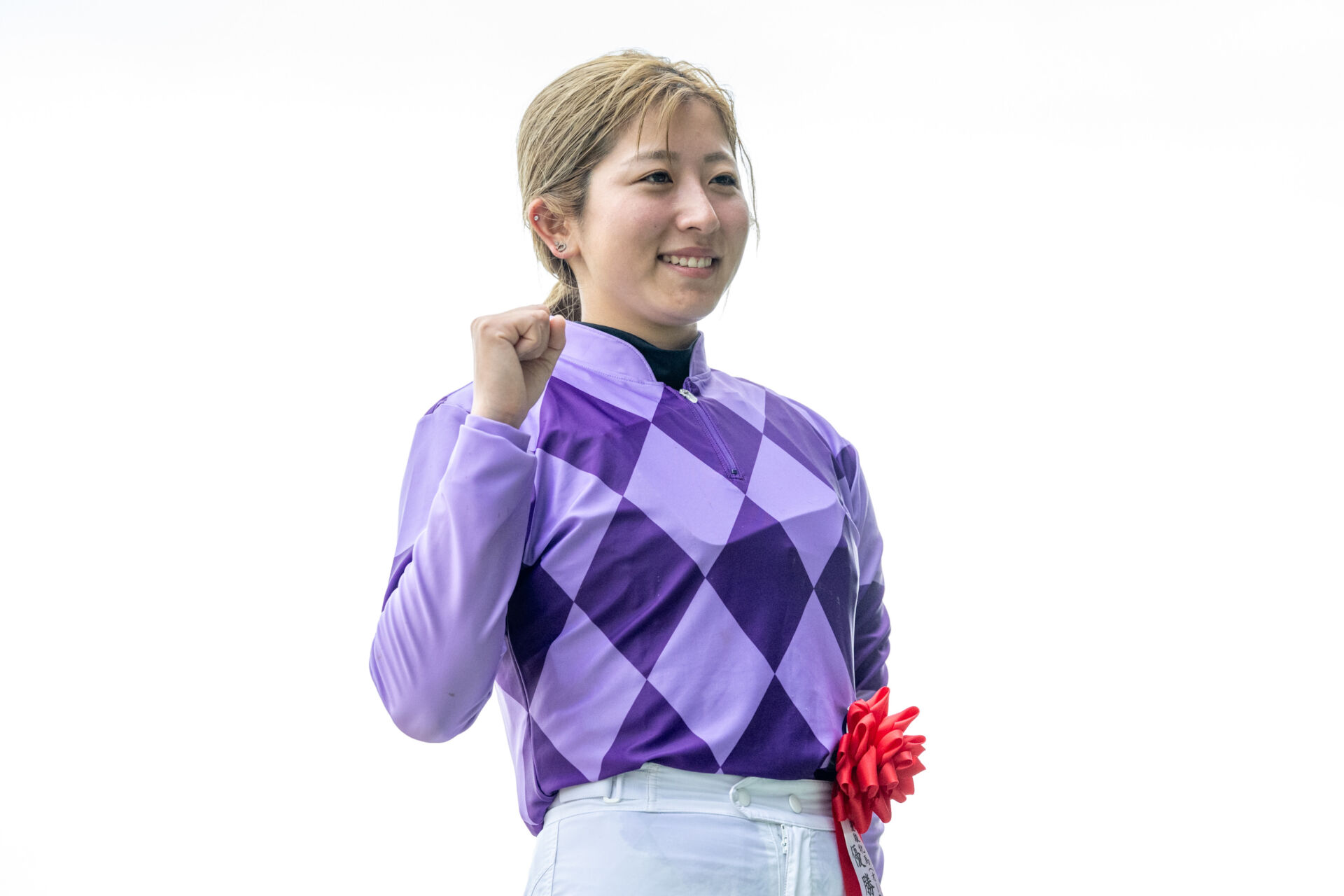 今村聖奈騎手がお盆の園田競馬場に登場…トークショー＆表彰